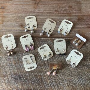 Bundle of NEW Earrings